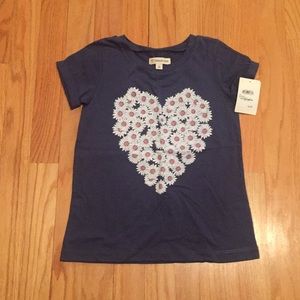 NWT Tucker & Tate heart T-shirt